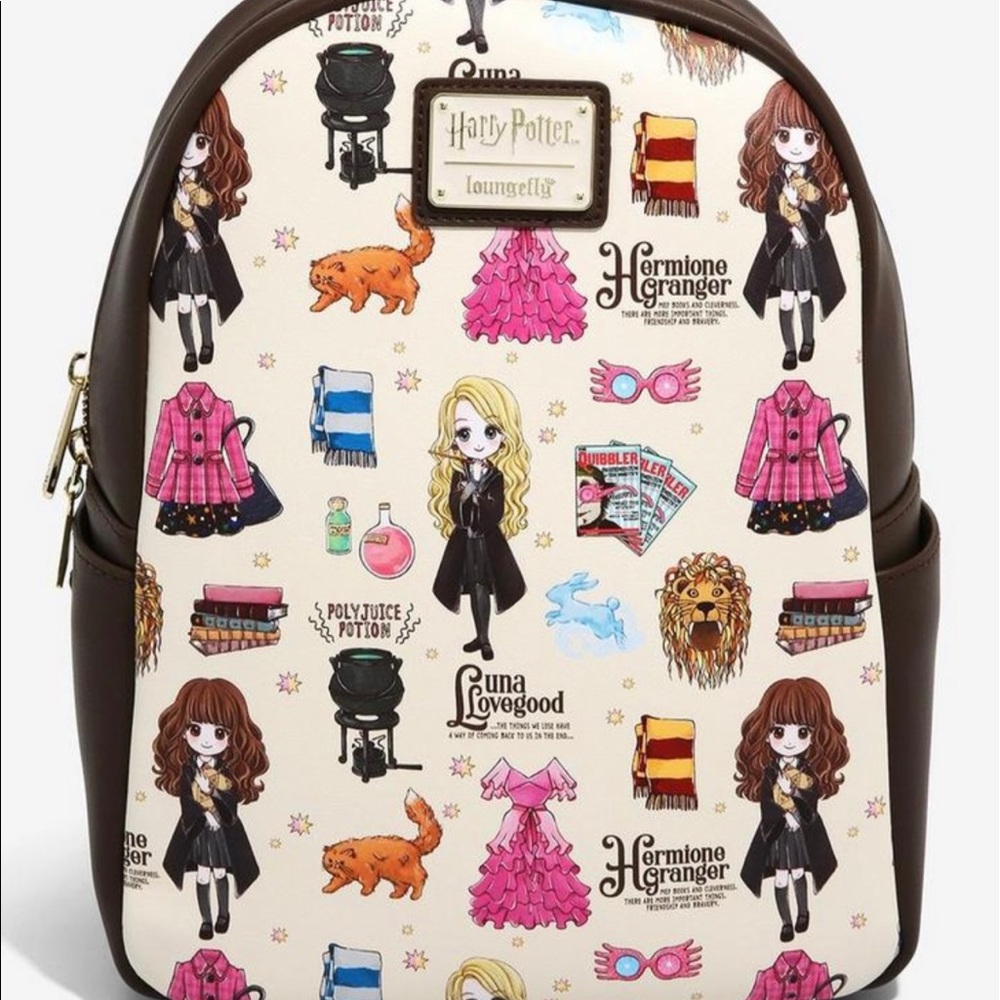 Loungefly Harry Potter Luna & Hermione Mini Backpack
